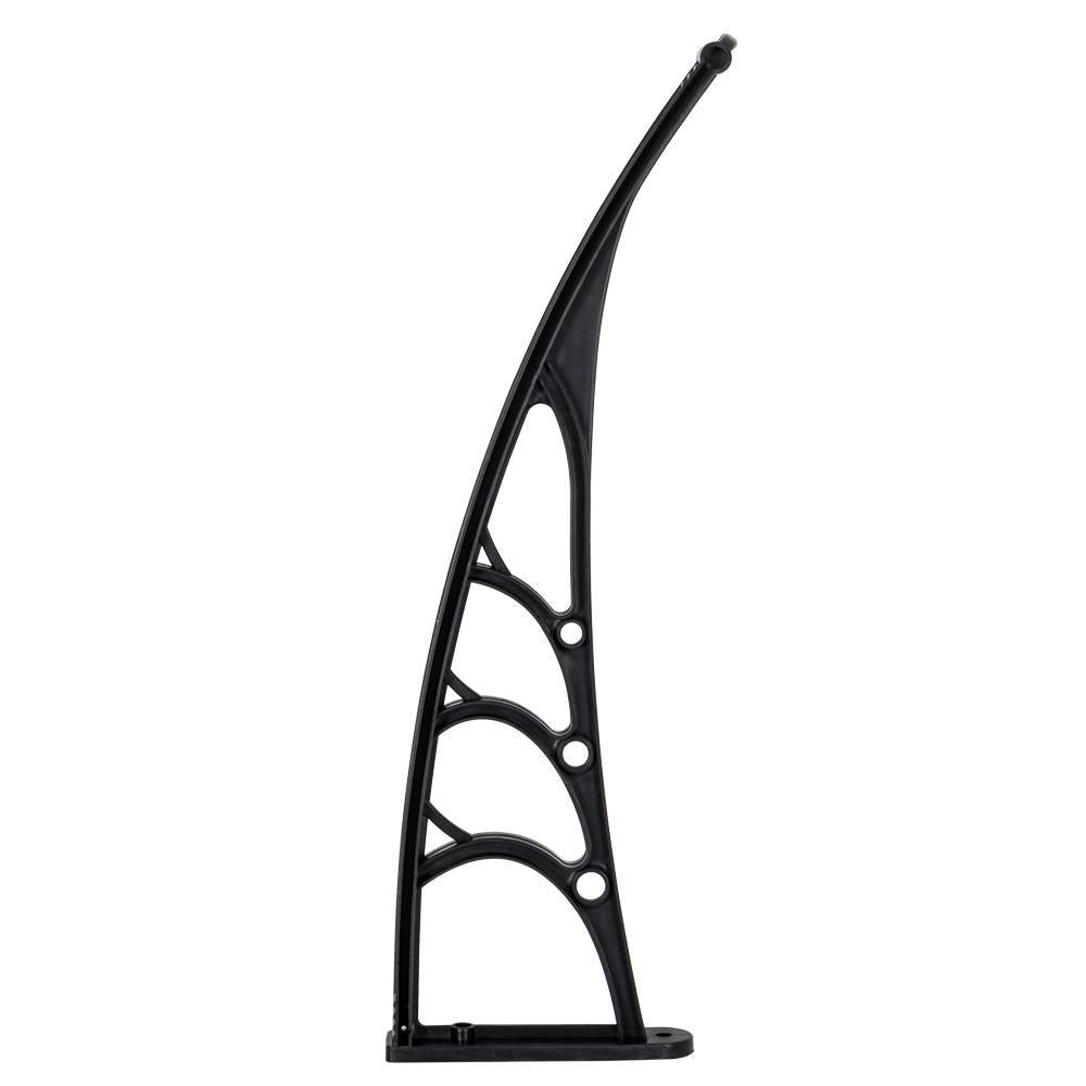 Household Application Door Window Rain Cover Eaves Black Bracket